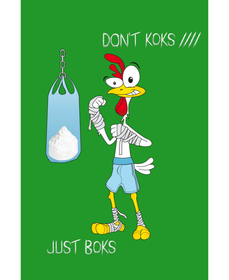 Koszulka Don't Koks Just Boks Koszulka Don't Koks Just Boks